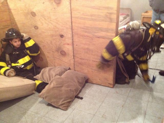 Firefighter Removal Drill  2/4/12