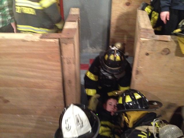 Firefighter Removal Drill  2/4/12