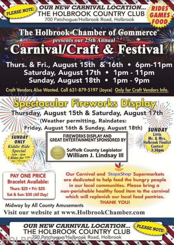 Holbrook Fair 2019 Holbrook Fire Department